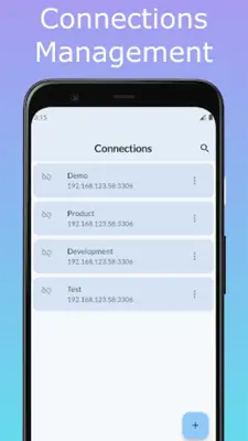 HiSQL - MySQL Client android App screenshot 8